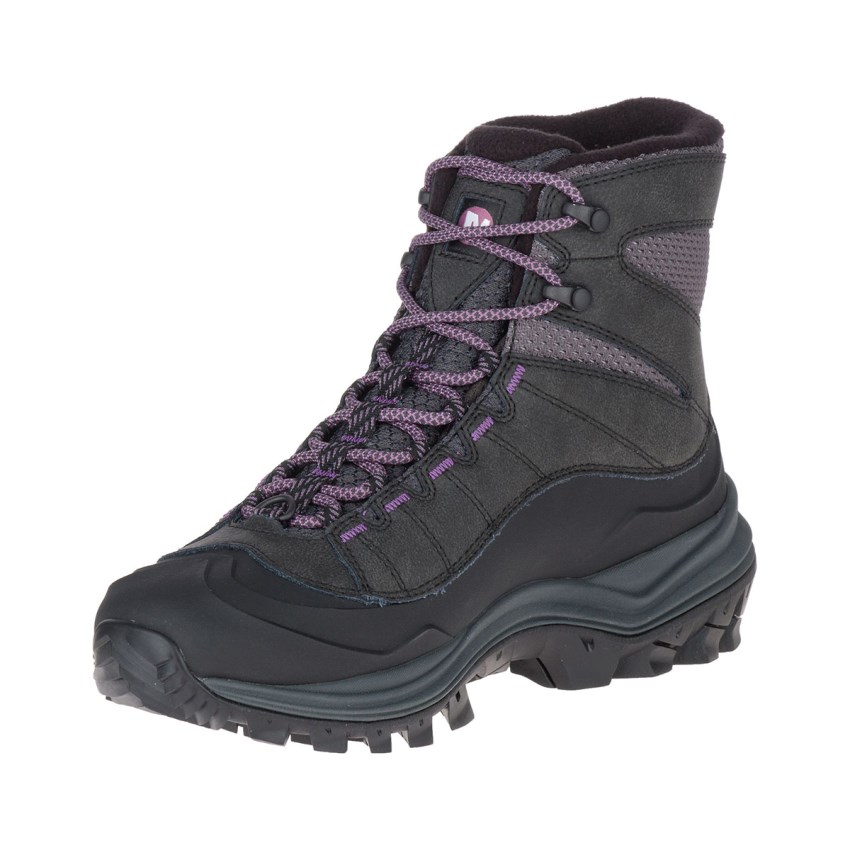 Bottes Merrell Thermo Chill Mid Shell Waterproof Noir Femme | S.T.BXHH